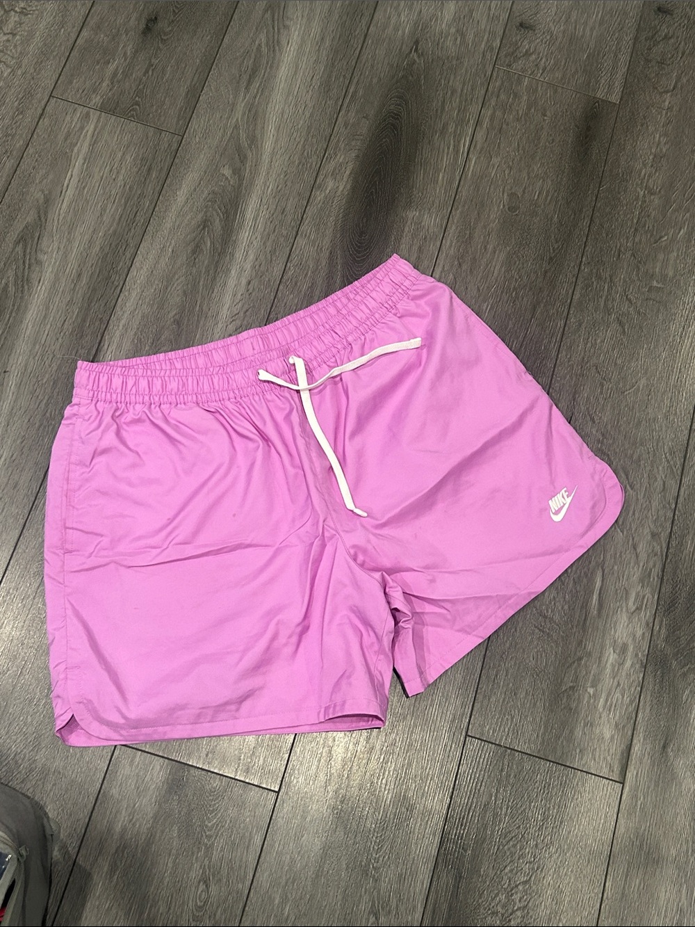 Nike men’s Pink Drawstring Athletic Shorts